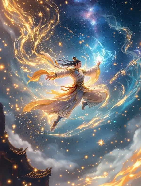星辰变:永恒传说 动漫封面 - 修仙玄幻国漫巨制